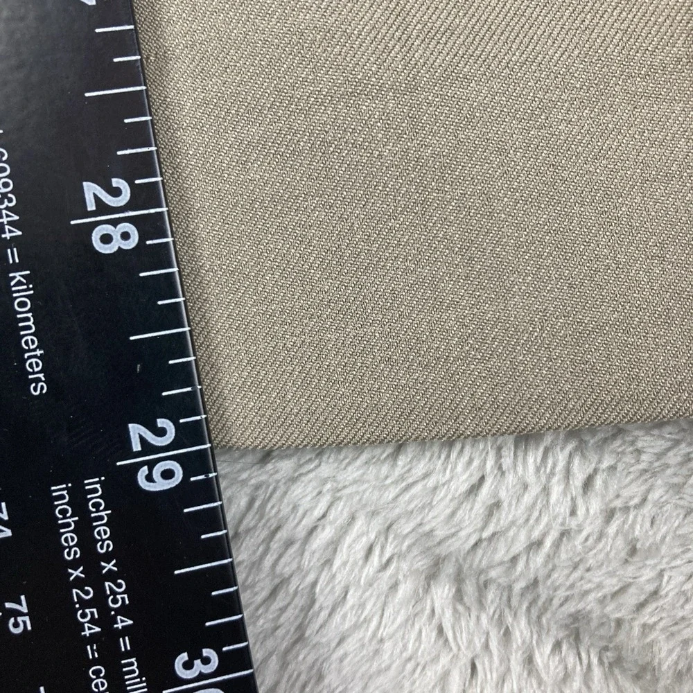Croft & Barrow Classic Fit Dress Pants Mens 40x29‎ Tan Pleated Traditional Leg